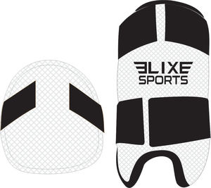 อุปกรณ์ป้องกันข้อศอกและหน้าแข้งสำหรับเบสบอล ELIXE SPORTS ผ้าตาข่าย สำหรับผู้ใหญ่และเยาวชน ดีไซน์แบบสปอร์ต พิมพ์ลายแบบ Sublimation Transfer สีสันปรับแต่งได้ทุกแบบ - Product Image 3