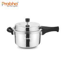 Stainless Steel Pressure Cooker 5 L Outer Lid <b>Pot</b> Compatible With Gas Stove And <b>Induction</b> Cookware - Product Image 4