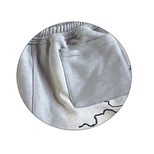 Pantalones Cortos para Hombre de Alta Calidad Personalizables, 100% Algodón, Estampado Sólido en la Parte Delantera, Cintura Media, Tejido de Lona, Secado Rápido, Ecológicos - Product Image 2