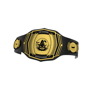 Cinturón de Campeón de Halloween Personalizable con Diseño de Bruja y Calabaza, Cinturón de Lucha Espeluznante con Diseño Personalizable - Product Image 1