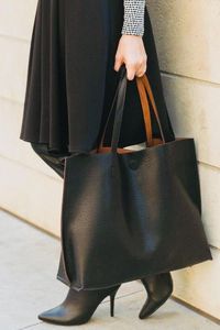Soft Leather Tote Bag Ladies Handbag - Product Image 3