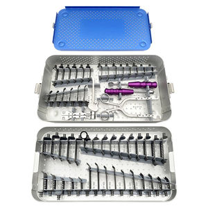 Sistema de Retracción Espinal Manual para Cirugía Ortopédica, Instrumentos Quirúrgicos, Placa Cervical Anterior, Juego de Balde Set By Grip Surgical - Product Image 1