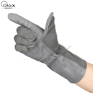 ถุงมือกันไฟ Nomex สำหรับนักบิน ทนความร้อน ป้องกันเปลวไฟ หนังแกะแท้ สำหรับงานยุทธวิธี การบิน และเจ็ท ขายส่ง - Product Image 6