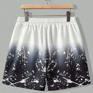 Ensemble de shorts en coton de luxe pour homme, deux pièces, t-shirt à manches courtes doux et respirant, shorts assortis, tenue décontractée d'été, vente en gros - Product Image 2