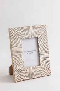 กรอบรูปไม้สลักลายด้วยเลเซอร์ กรอบรูปไม้มะม่วง กรอบรูปไม้กระถินเทศ ราคาโรงงานดีมาก - Product Image 2