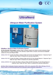 Système de purification d'eau ultrapure de laboratoire entièrement automatique contrôlé par PLC, pompe avec affichage numérique et surveillance en temps réel - Product Image 5