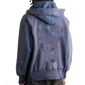 Sudadera con Capucha Extra Grande para Hombre, Diseño de Calavera de Dibujos Animados, Algodón, Informal, Otoño, con Bolsillo Frontal con Logotipo - Product Image 4