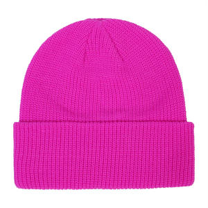 Gorro de invierno para hombre NEXTEX, gris oscuro, tejido a mano, acrílico, con logo bordado, estilo casual. - Product Image 4
