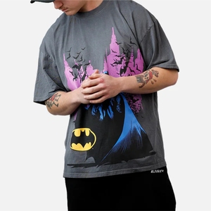 T-shirt Oversize Unisexe en Coton Lourd 100% Personnalisable avec Logo, Impression DTF, Coupe Boxy Streetwear, Épaules Tombantes, Anti-Plis, Idéal Été - Product Image 1