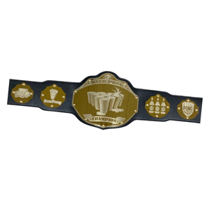 Ceinture de champion de Beer Pong personnalisable, ceinture de sport noire et dorée de haute qualité, ceinture de titre personnalisée, édition de collection - Product Image 6