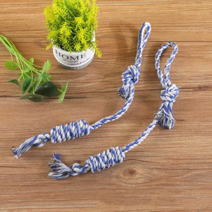 Juguete Ecológico Personalizado para Perros, Estilo Moderno, Cuerda de Algodón para Masticar, Juguete para Limpiar los Dientes, Natural, Lavable, Venta al por Mayor - Product Image 6
