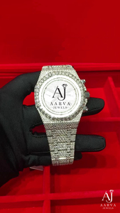 Montre chronographe mécanique en acier inoxydable 30 mm avec cadran en cristal saphir, bracelet unisexe, luxe, sport, mode - Product Image 4