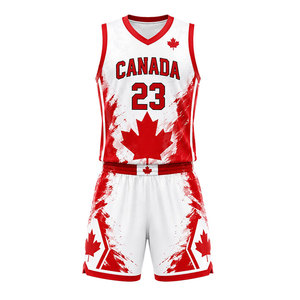 Conjunto de Uniforme de Baloncesto Personalizado, Sublimado, Transpirable, de Malla, sin Mangas, Ropa Deportiva para Hombres Adultos, Uniforme de Equipo - Product Image 2
