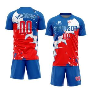 Ropa Deportiva Cómoda, Uniforme de Fútbol para Hombre, 100% Poliéster, Uniforme de Fútbol Personalizado para Hombre - Product Image 3