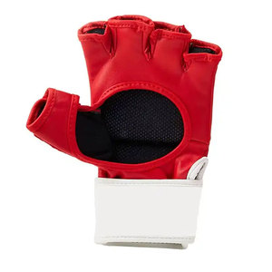 ถุงมือ MMA สำหรับออกกำลังกายและกีฬา  พร้อมแผ่นรองหลายชั้น ระบายอากาศได้ดี ดีไซน์นิ้วเปิด - Product Image 4