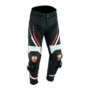 Pantalones de Motocicleta para Hombre de Buena Calidad, Pantalones de Cuero para Motociclistas, Estilo Moderno - Product Image 5