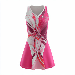 Women Quick Dry Netball <b>Dresses</b> Tennis Training Clothes Outdoor Sports Women Netball Uniforms <b>Dress</b> Tops - Product Image 5