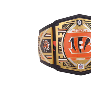 Ceinture de championnat NFL des Cincinnati Bengals, personnalisable, de haute qualité, or et noir, ceinture sportive personnalisée, ceinture de champion, objet de collection - Product Image 3