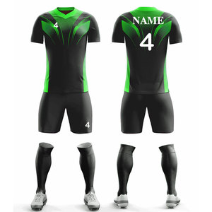 Vente en gros OEM de maillots de football personnalisés respirants, kits uniformes pour joueurs, uniformes d'équipe, vêtements d'entraînement sportif pour clubs, kits de rugby - Product Image 1
