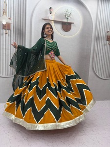 Heavy Embroidered <b>Lehenga</b> Choli Set Indian Traditional <b>Lehenga</b> Dupatta Set for <b>Women</b> Festive Wear Ethnic Dress - Product Image 2