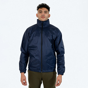 Chaqueta Cortavientos para Hombre, Transpirable, Ligera, Impermeable, con Capucha, Informal, Deportiva, con Cierre, Moda Urbana, OEM, Marca Privada - Product Image 1