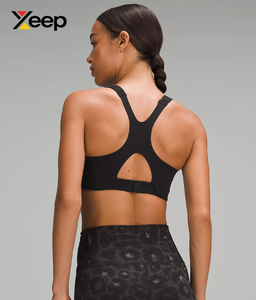 เสื้อชั้นในกีฬาโยคะคุณภาพสูงสำหรับผู้หญิง XEEP รุ่น XC-SB-164 แบบเรียบง่าย ระบายอากาศได้ดี สายปรับได้ แผ่นรองถอดออกได้ รองรับได้ดีเยี่ยม แห้งเร็ว - Product Image 2