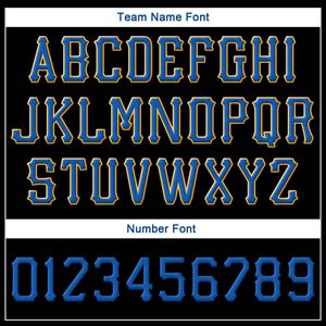 Casquette Snapback Unisexe Ajustable à 6 Panneaux en Tissu Satiné avec Boutons Brodés Noir et Or Royal Personnalisés - Product Image 4