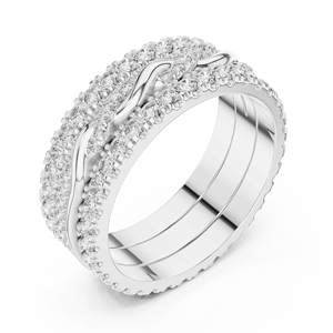 Recogió joyería 10K anillo de cuerda trenzada tendencia de moda para 2025 - Product Image 4