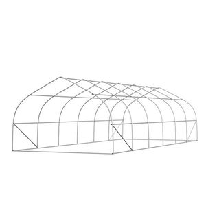 Serra bianca 26x10x7 piedi per giardini, ideale per la coltivazione indoor e la copertura di ambienti interni - Product Image 2