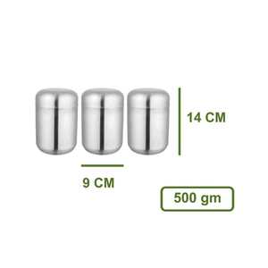 กล่องและภาชนะบรรจุอาหาร Tila สแตนเลสสตีลชุด3ชิ้น - Product Image 2