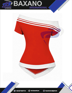 Delta |   Sigma |   Chemisier Rouge Femme à Épaules Dénudées Style Moderne Romantique Theta Sorority, T-shirt à Manches Courtes, Haut de Fête Estival - Product Image 5