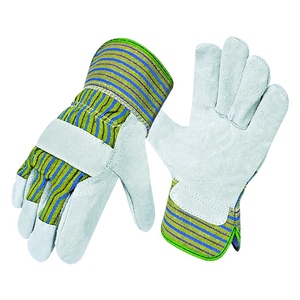 Gants de travail en cuir de vachette pleine fleur haute performance, doux et confortables, pour la construction et la sécurité (type Rigger canadien) - Product Image 6