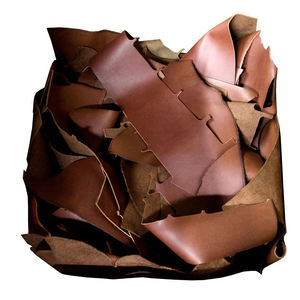 Déchets de cuir multicolores pour le rembourrage des semelles de chaussures, panneaux en fibres de cuir et recyclage industriel - Product Image 5