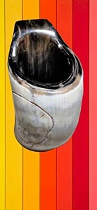 Chope à boire en corne de Viking 16 oz, artisanat écologique FAIZA CRAFT, meilleur prix, design unique, poli, livraison mondiale - Product Image 2