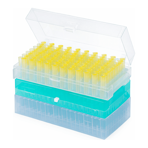 Caja de Almacenamiento Camlab PP de 200 Orificios con Resistencia Química para Tubos y Viales de 0.5-2 mL, Hecho en Corea - Product Image 1
