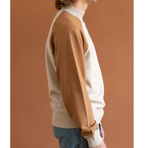 T-shirt à col montant pour femme, coupe ajustée, tissu doux - Product Image 2