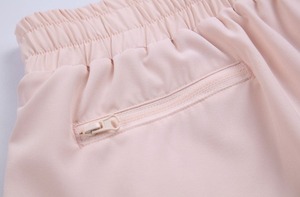 Shorts de sport actifs pour femme, à double couche, séchage rapide, taille basse, avec poches, pour yoga, course et usage décontracté, taille élastique - Product Image 4