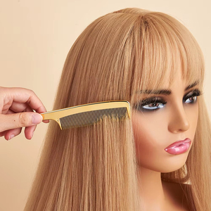 Peignes professionnels à queue en acier inoxydable de haute qualité pour salon de coiffure, outils de coiffage et de soin des cheveux à pointes, dernier design - Product Image 5