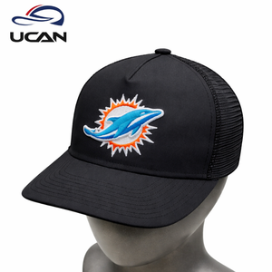 Custom Embroidered Trucker Hat Mesh Back Snapback Cap Promotional Baseball Cap - Product Image 3