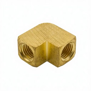 Coude en laiton 1/4 po, raccord coudé femelle en laiton 1/4 NPT / Coude de tuyauterie tout femelle en laiton AOL15 (SAE) # 130238) - Product Image 6