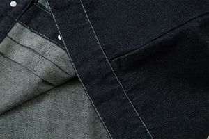 Wholesale Men Denim Jacket Custom Solid Color <b>Jeans</b> Jacket High Quality Pakistan Manufacturer Export - Product Image 5