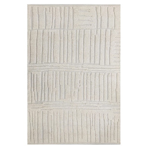 Luxury Handcrafted Non-Slip Modern Floral Medium Pile New Zealand Wool <b>Natural</b> <b>Fiber</b> <b>Rug</b> - Product Image 5