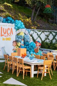 Sillas de ratán tejidas para niños de la marca Nhat Minh, para alquiler y venta al por mayor, para fiestas de cumpleaños, eventos, diseño escandinavo, dormitorio - Product Image 3