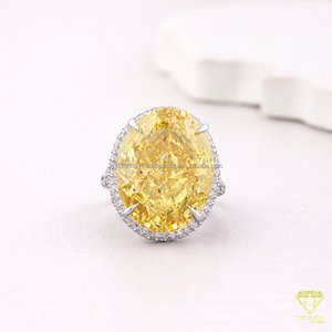 Anillo de compromiso artístico de moissanita para mujer, de exportador indio, con estilo distintivo y atractivo elegante, disponible para la venta - Product Image 5