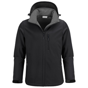 Vestes softshell pour hommes, style streetwear, couleur noire, imperméables, chaudes, rembourrées, pour l'hiver, randonnée en plein air, manteaux softshell - Product Image 1