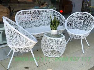 Juego de Mesa y Sillas de Ratán para Exteriores, Diseño Resistente a la Intemperie, Proveedor de Vietnam - Product Image 5