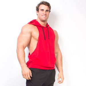 Custom Personalized Printing Manufacturer Gym Tank Top Muscle Sleeveless Running Sports Workout Cotton Athletic Men's Tank Tops - Product Image 1