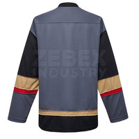 Camiseta de Hockey sobre Hielo Transpirable, Ecológica y de Secado Rápido, Estilo Nuevo, Servicio OEM, Diseño Personalizado para Mayor Venta