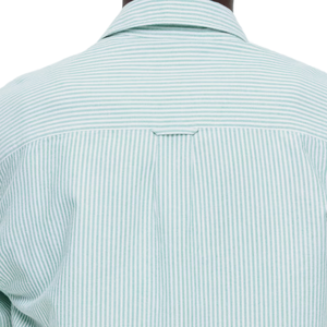Camisa Oxford de Corte Regular Personalizada, Manga Larga, Cuello Abotonado, Mezcla de Algodón, Estilo Casual de Negocios, Uniforme de Oficina para Hombre, OEM - Product Image 4