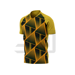 Premium JAMEZ SPORTS Athletic Soccer <b>Football</b> Jersey 100% Cotton V-neck Custom Team Name Designed Breathable Fabric - Product Image 2